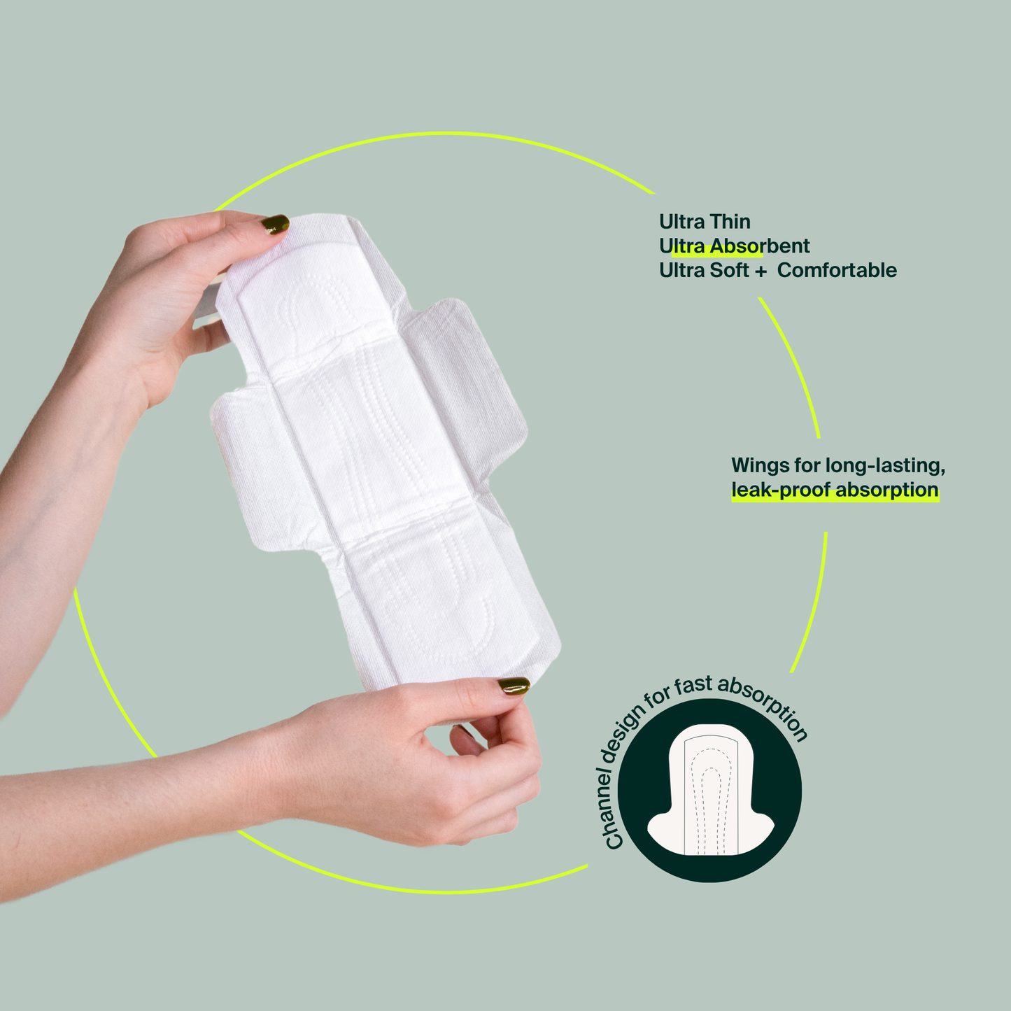 100% Organic Cotton Super Pads - Bulk (250)