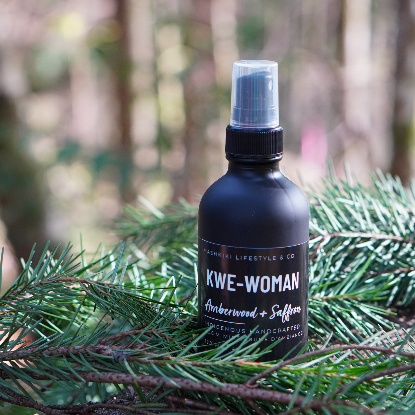 KWE - Woman | Amberwood + Saffron - Room + Linen Mist