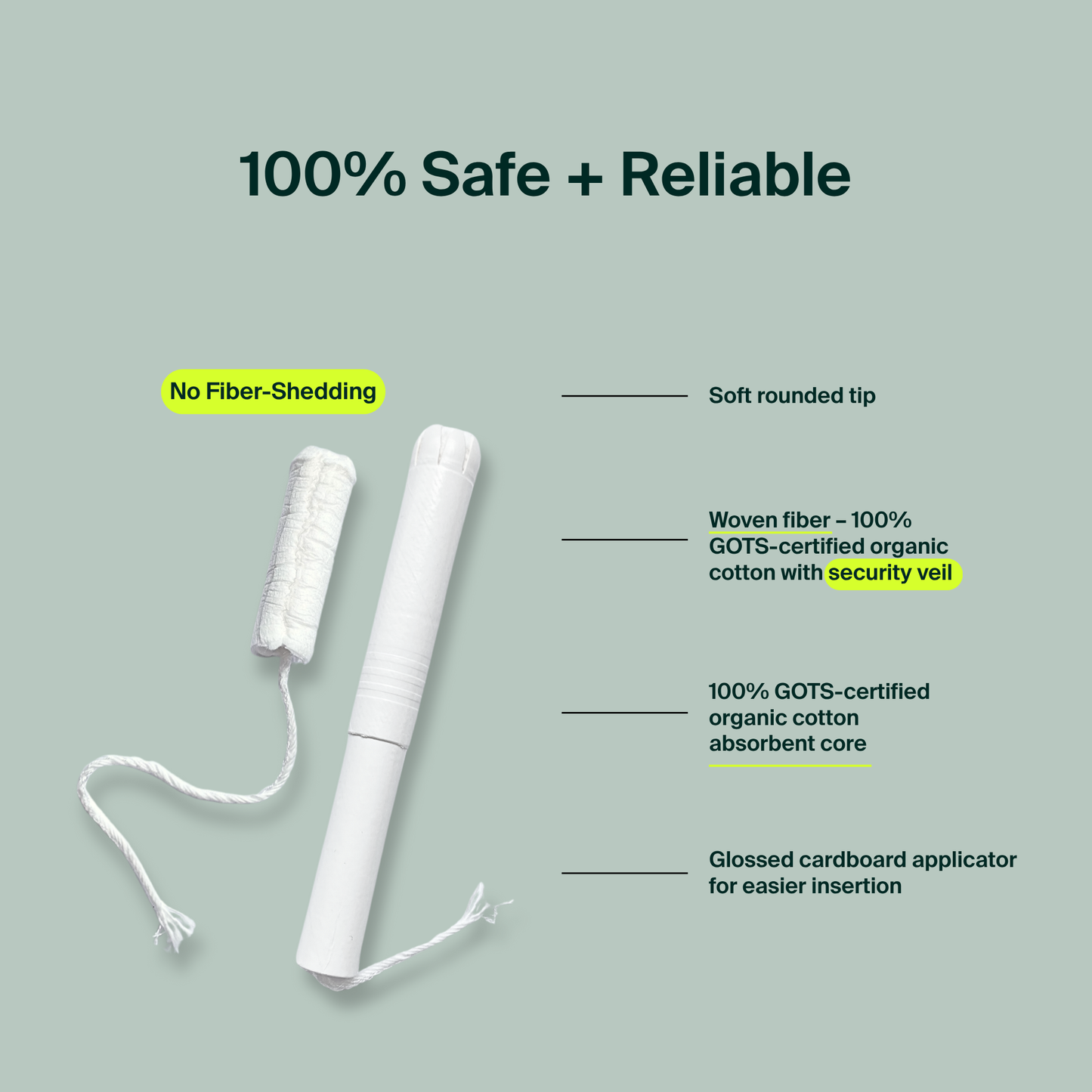 Applicator Tampons, Cardboard Applicator - regular - Bulk (600)