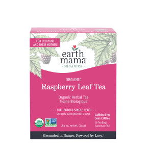 Earth Mama Organics - Organic Raspberry Leaf Tea (16bg)