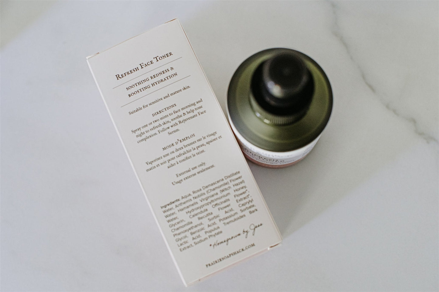 Refresh Face Toner – Soothing Chamomile, Rose & Honey Mist