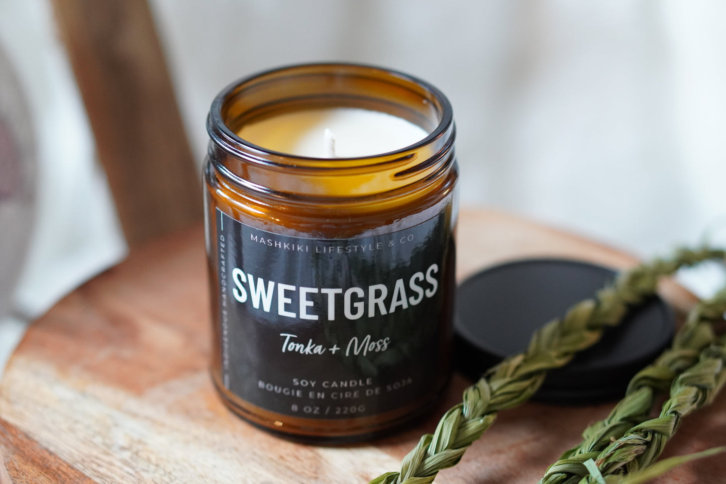 Sweetgrass | Tonka + Moss - Soy Candle