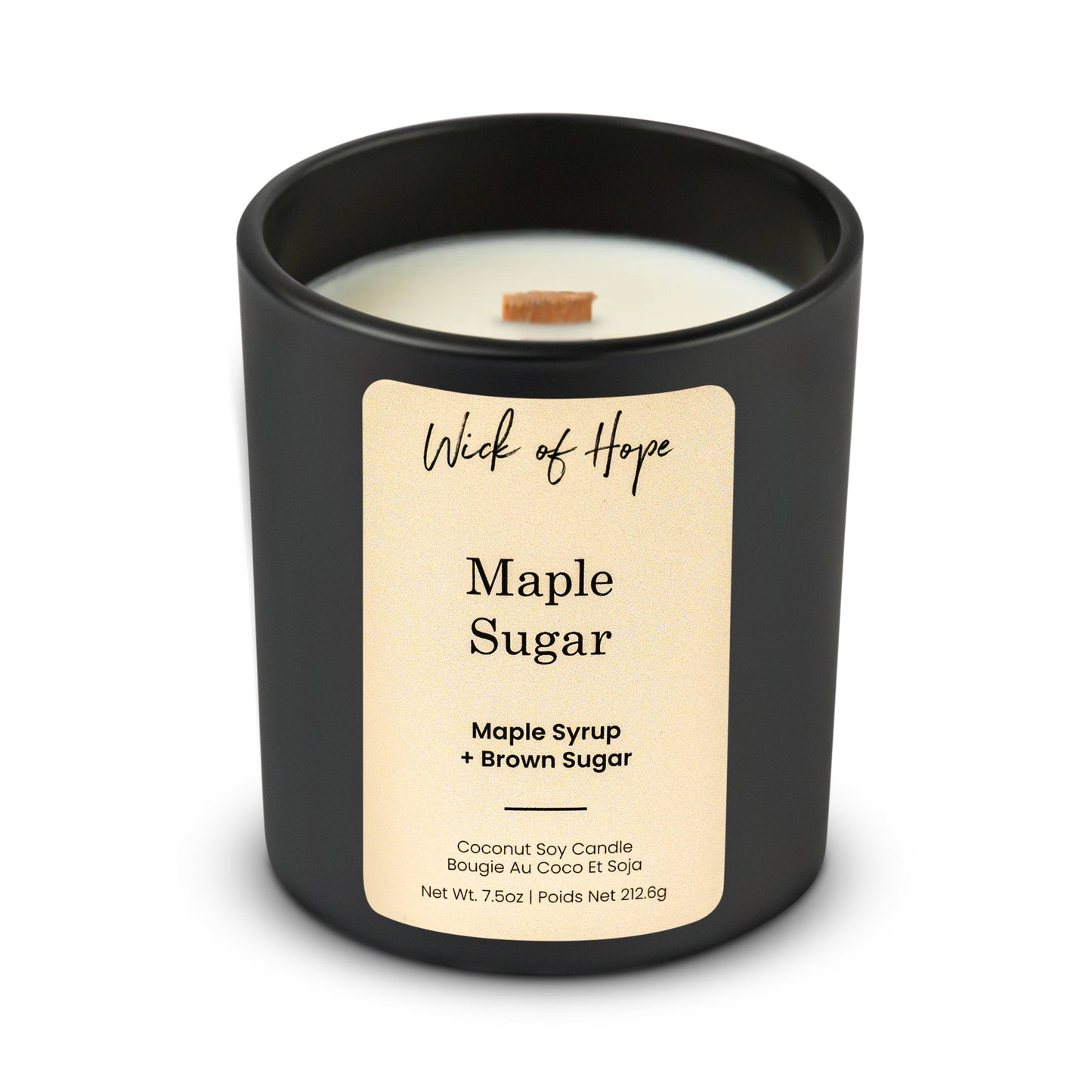 Maple Sugar Candle | Maple Syrup + Brown Sugar