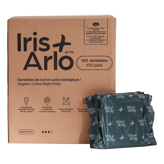 100% Organic Cotton Super Pads - Bulk