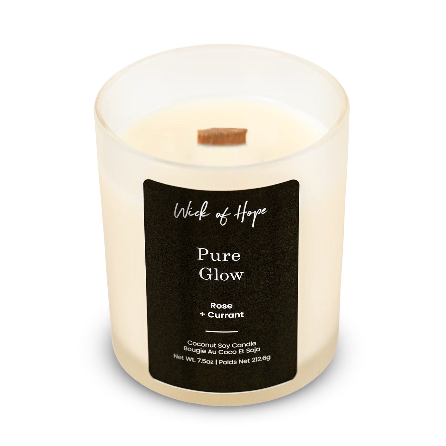 Pure Glow Candle | Rose + Currant