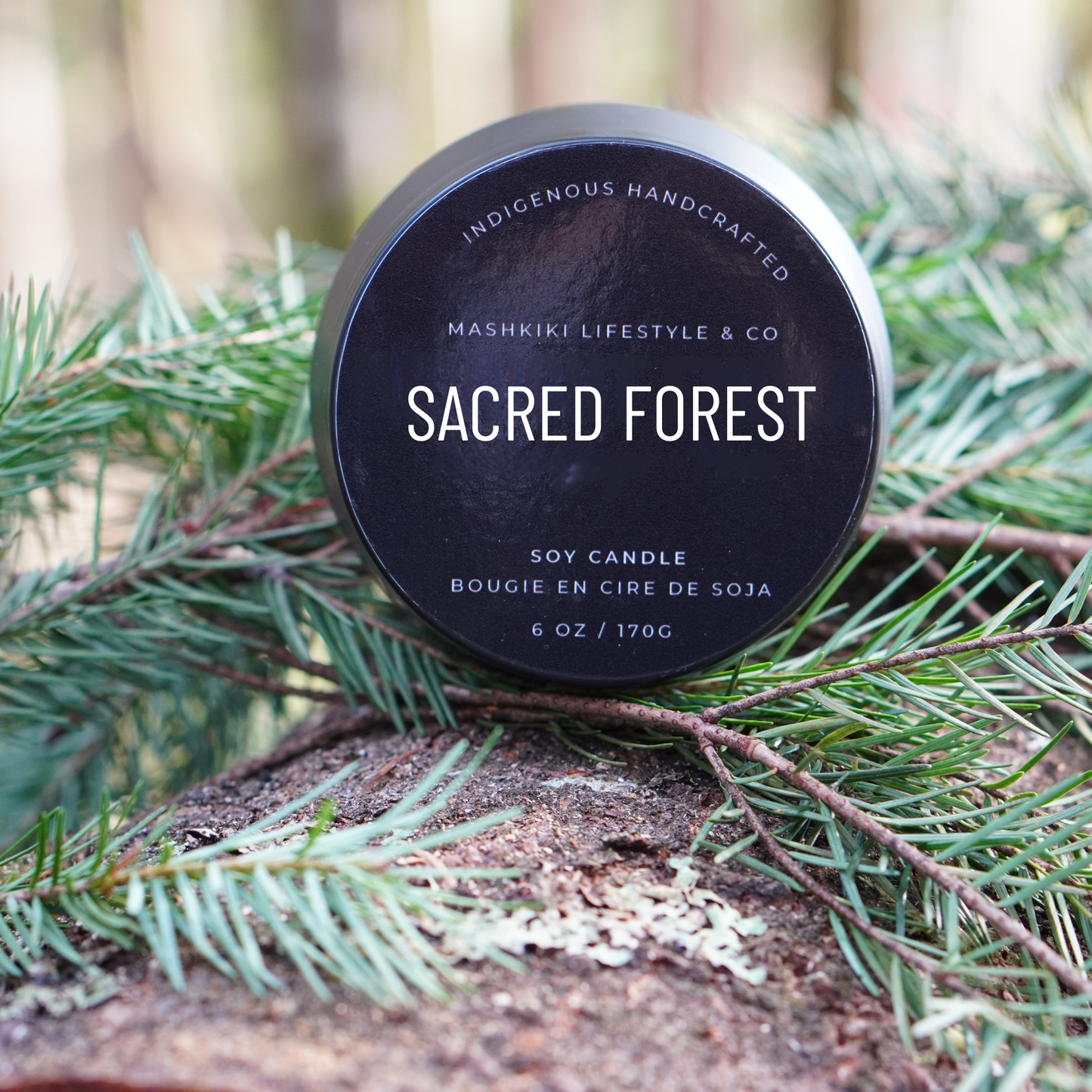 Sacred Forest | Pinewood + Eucalyptus - Soy Candle
