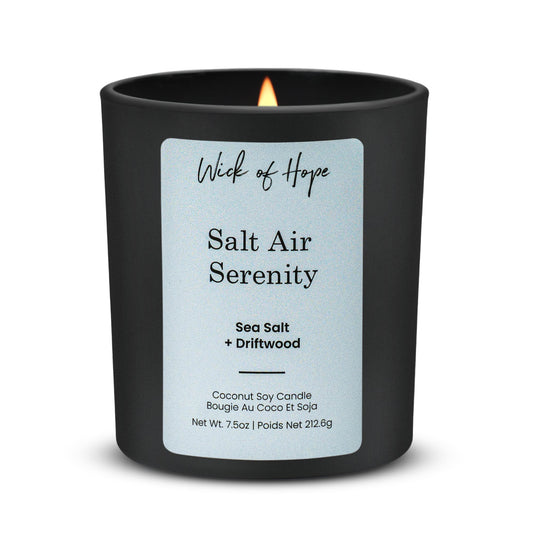 Salt Air Serenity Candle | Sea Salt + Driftwood