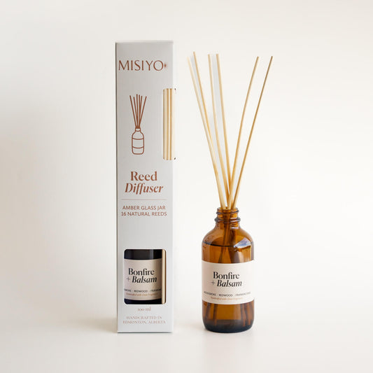 Bonfire + Balsam Reed Diffuser