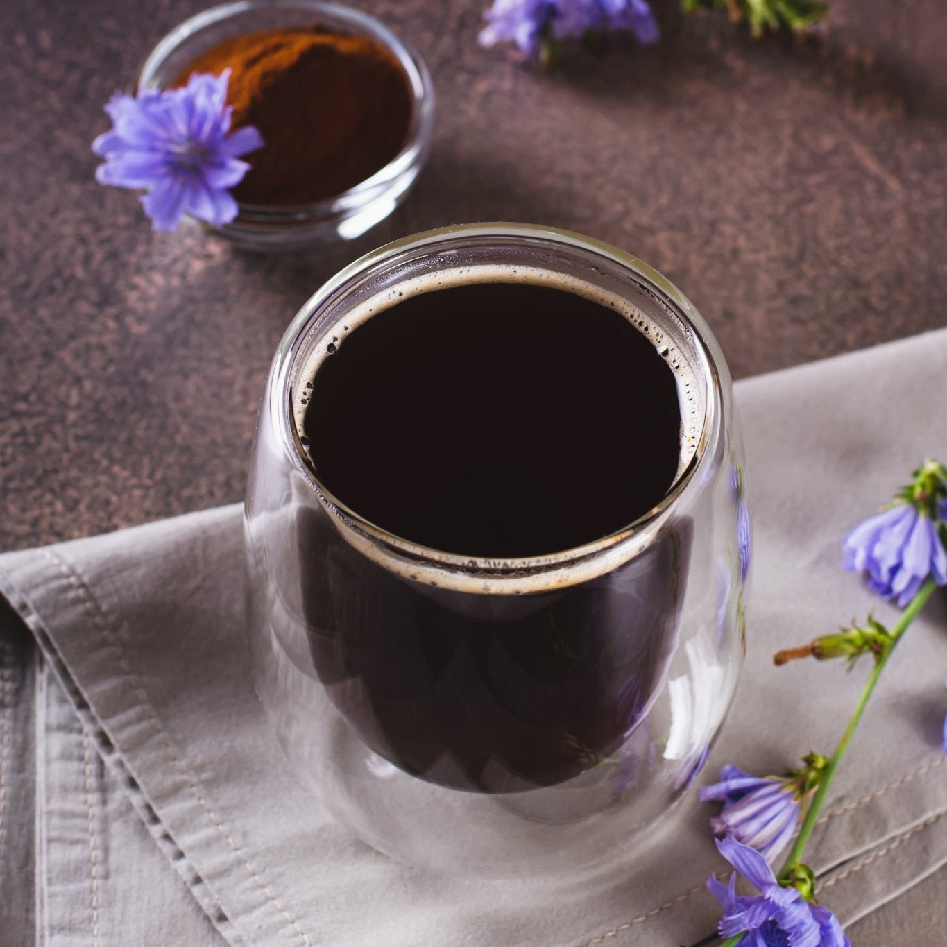 Earthkeeper's Brew: Herbal Chaga Mocha (caffeine-free; sugar-free; dairy-free)