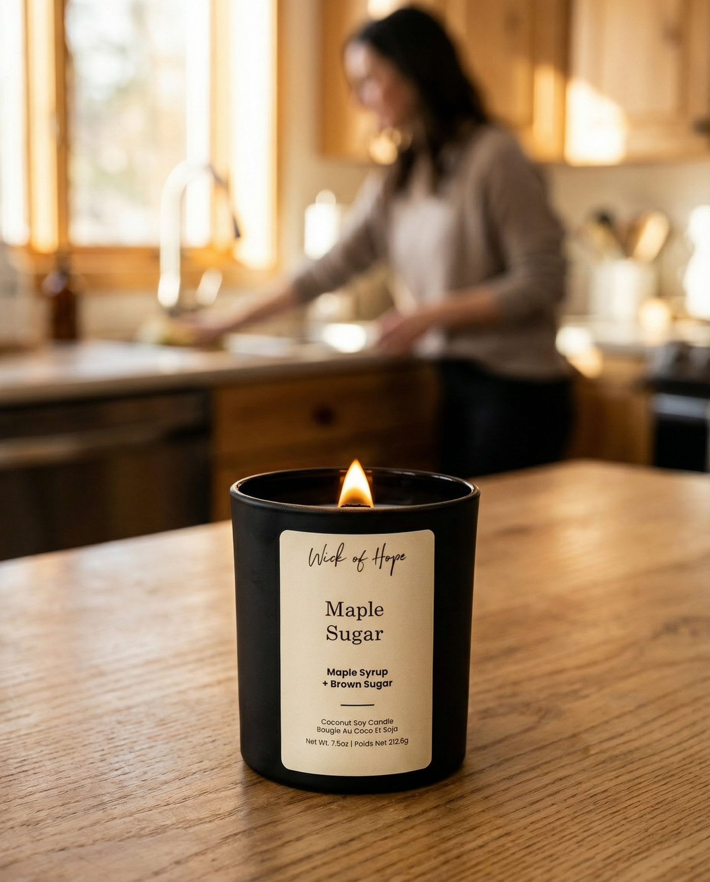 Maple Sugar Candle | Maple Syrup + Brown Sugar