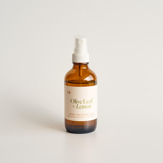Olive Leaf + Lemon Room and Linen Spray