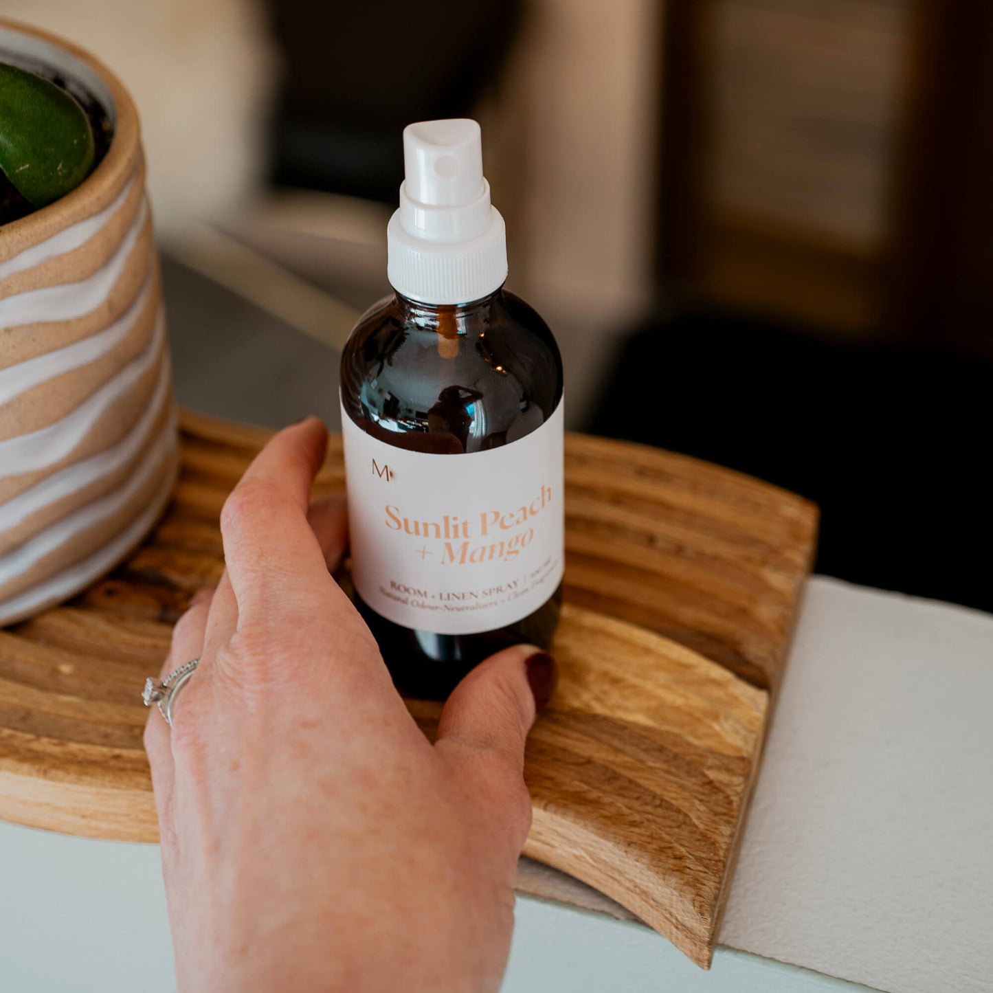 Sunlit Peach + Mango Room and Linen Spray