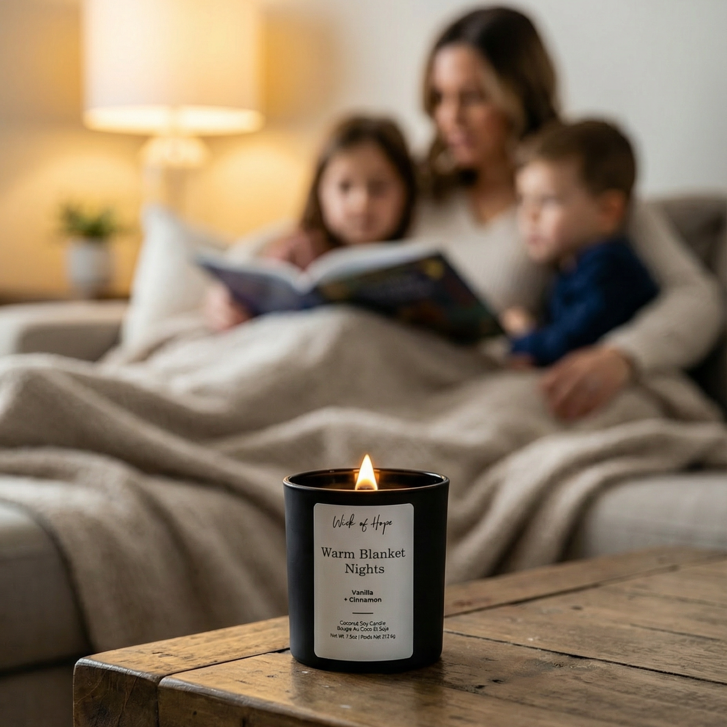 Warm Blanket Nights Candle | Cinnamon + Vanilla