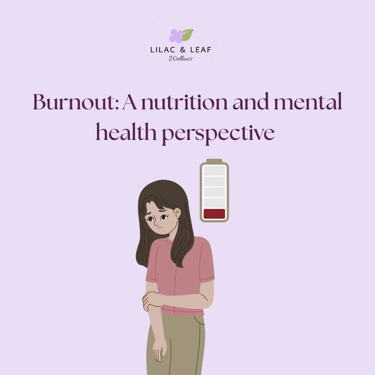 Burnout: A nutrition and mental health perspective (October 8, 2026)