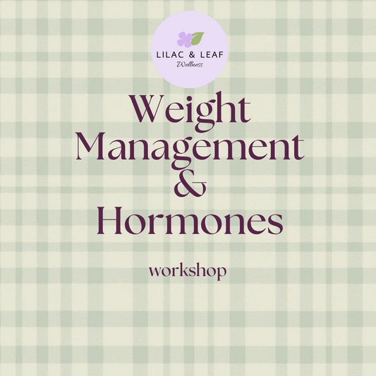 Weight Management and Hormones Workshop (September 28, 2026)